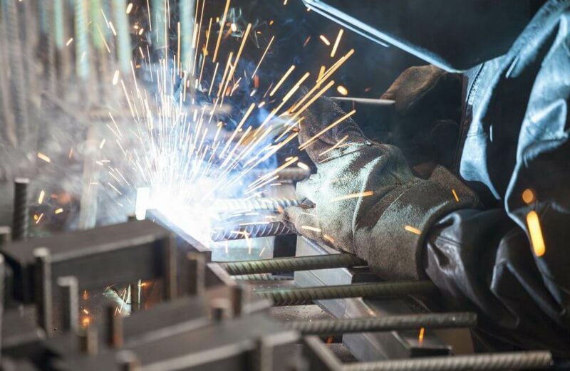 Steel Column Analysis Diagram